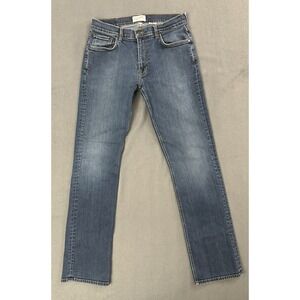 Tecovas Jeans Mens 31x32 Dark Blue Denim Slim Jean Texas Ranch Work Cowboy